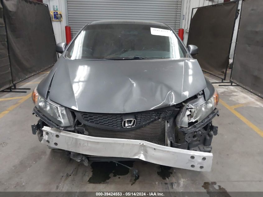 2012 Honda Civic Lx VIN: 2HGFG3B53CH536944 Lot: 39424553
