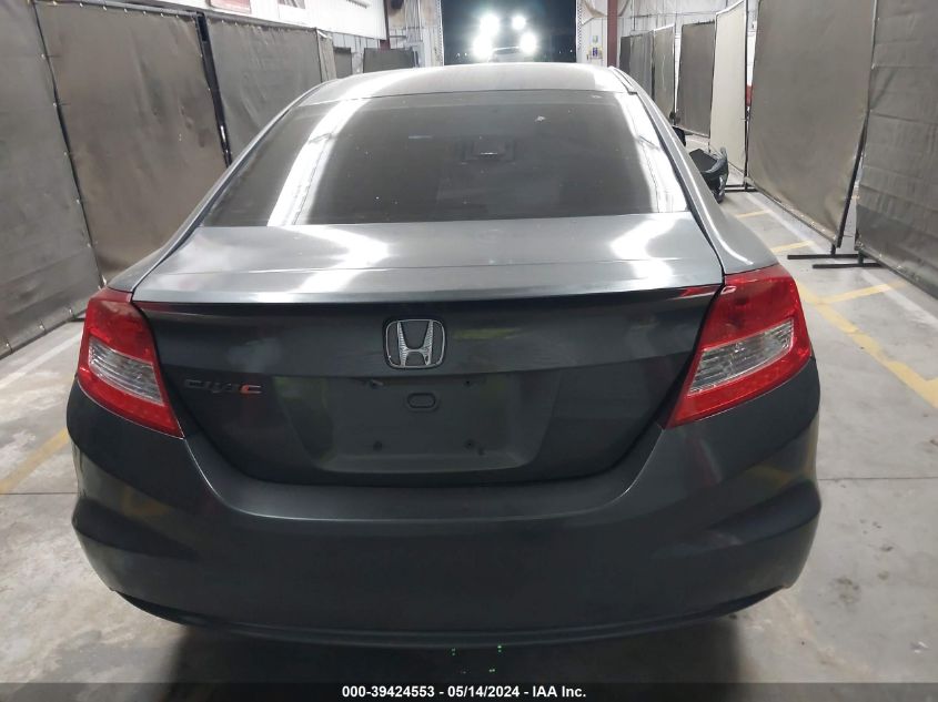 2012 Honda Civic Lx VIN: 2HGFG3B53CH536944 Lot: 39424553