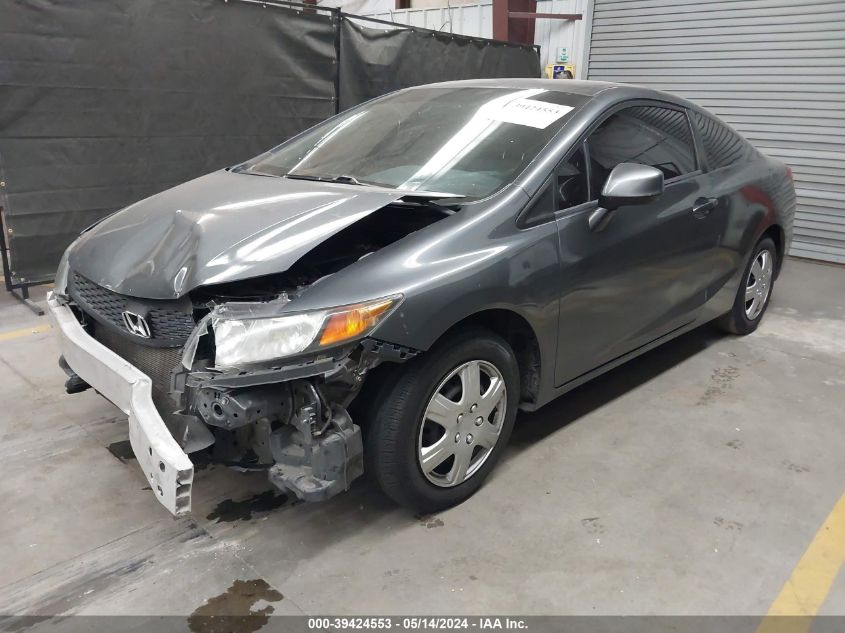 2012 Honda Civic Lx VIN: 2HGFG3B53CH536944 Lot: 39424553