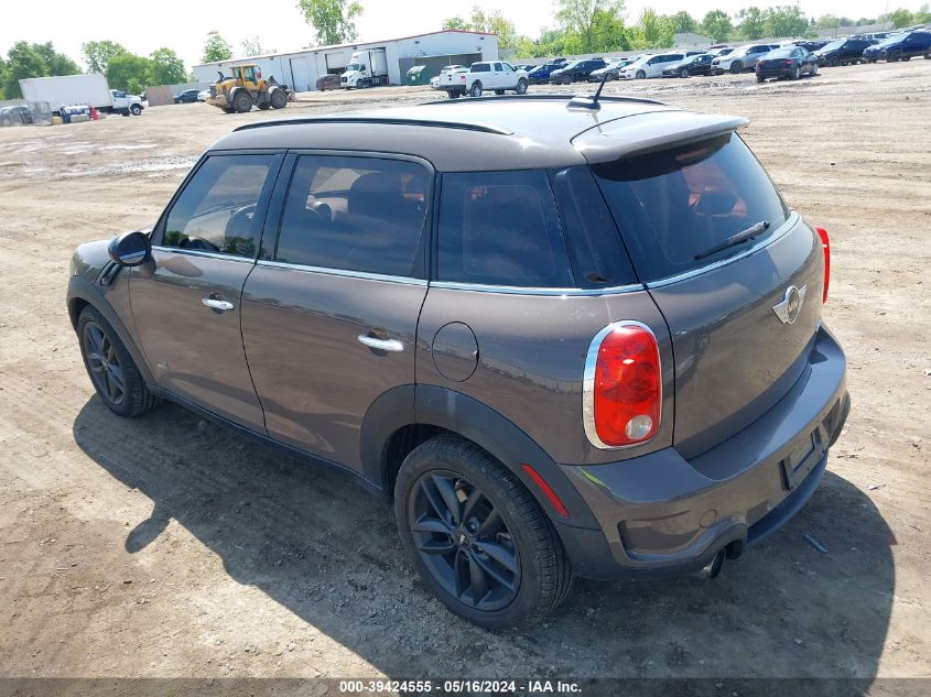 2012 Mini Cooper S Countryman VIN: WMWZC5C5XCWL58448 Lot: 39424555