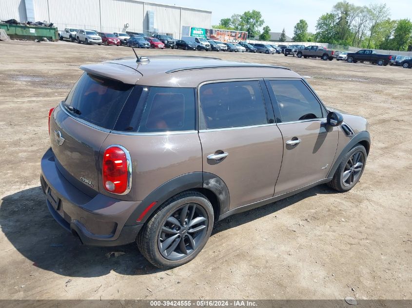 2012 Mini Cooper S Countryman VIN: WMWZC5C5XCWL58448 Lot: 39424555