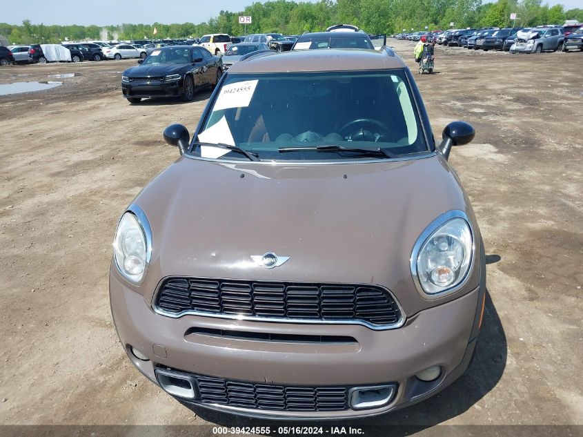 2012 Mini Cooper S Countryman VIN: WMWZC5C5XCWL58448 Lot: 39424555