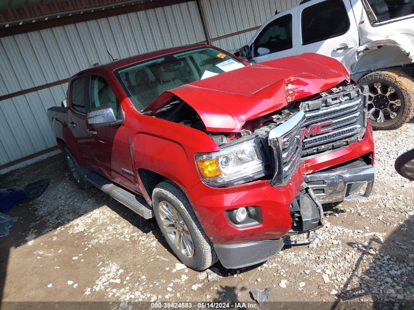 2016 GMC Canyon Slt VIN: 1GTG6DE35G1156434 Lot: 39424583