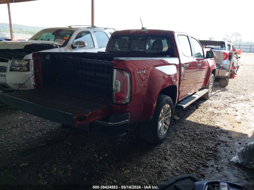 2016 GMC Canyon Slt VIN: 1GTG6DE35G1156434 Lot: 39424583