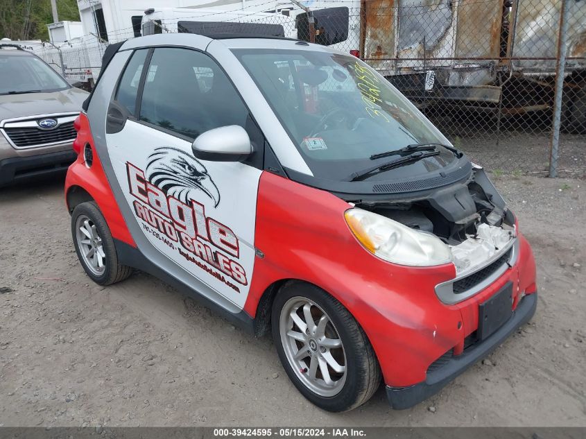 2008 Smart Fortwo Passion VIN: WMEEK31X78K179958 Lot: 39424595