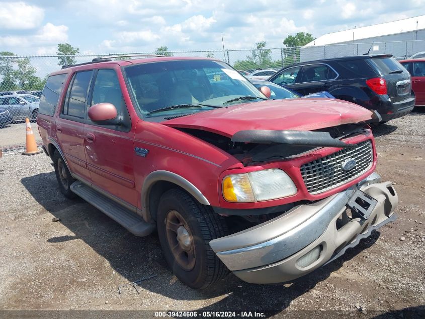 2002 Ford Expedition Eddie Bauer VIN: 1FMEU17L72LA03636 Lot: 39424606