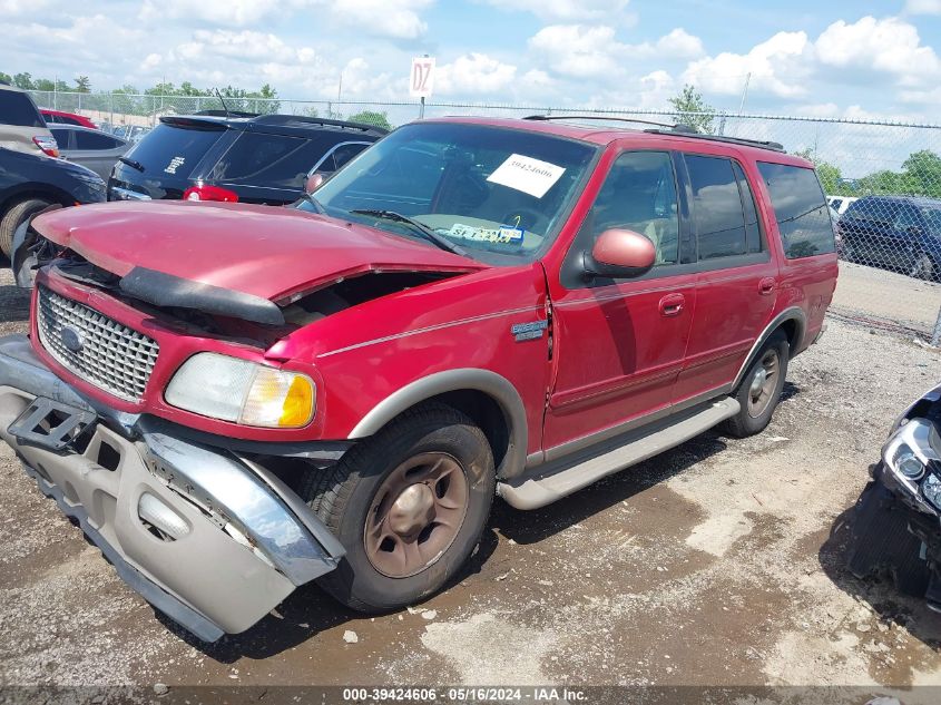 2002 Ford Expedition Eddie Bauer VIN: 1FMEU17L72LA03636 Lot: 39424606