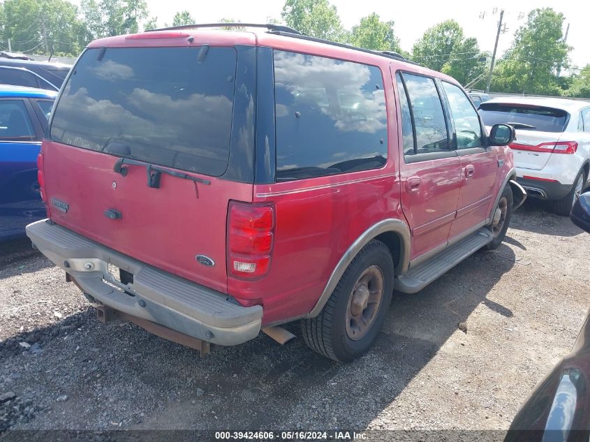 2002 Ford Expedition Eddie Bauer VIN: 1FMEU17L72LA03636 Lot: 39424606