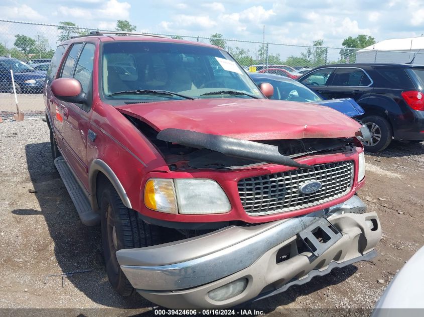 2002 Ford Expedition Eddie Bauer VIN: 1FMEU17L72LA03636 Lot: 39424606