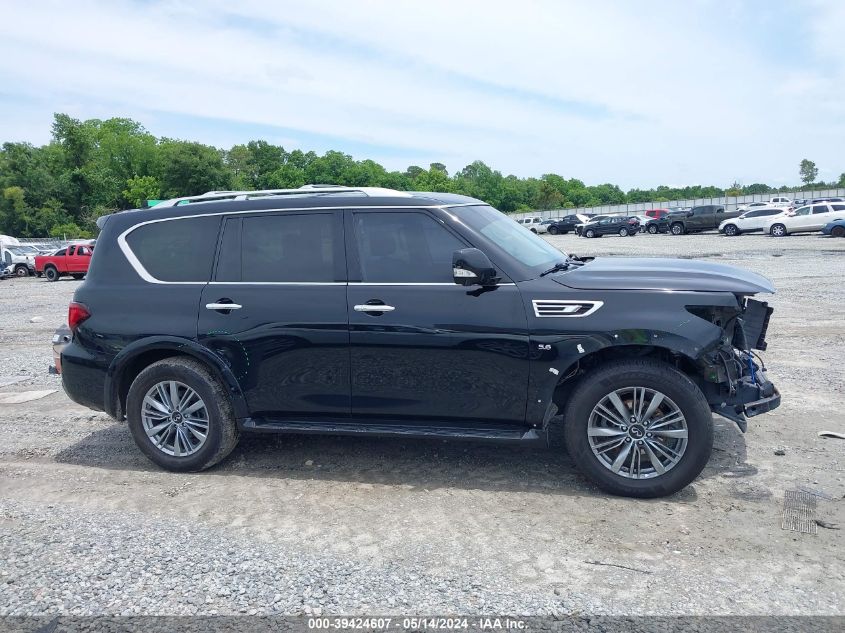 2019 Infiniti Qx80 Luxe VIN: JN8AZ2NE7K9226095 Lot: 39424607