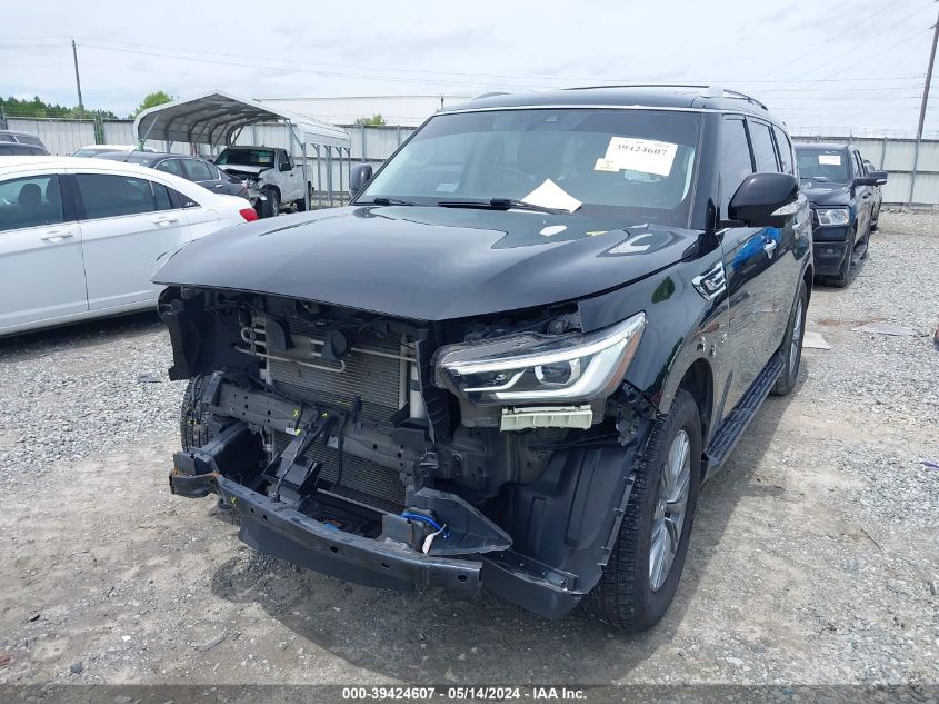 2019 Infiniti Qx80 Luxe VIN: JN8AZ2NE7K9226095 Lot: 39424607