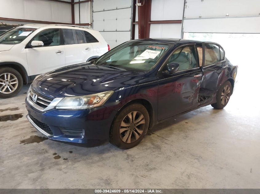 1HGCR2F33EA048370 2014 Honda Accord Lx