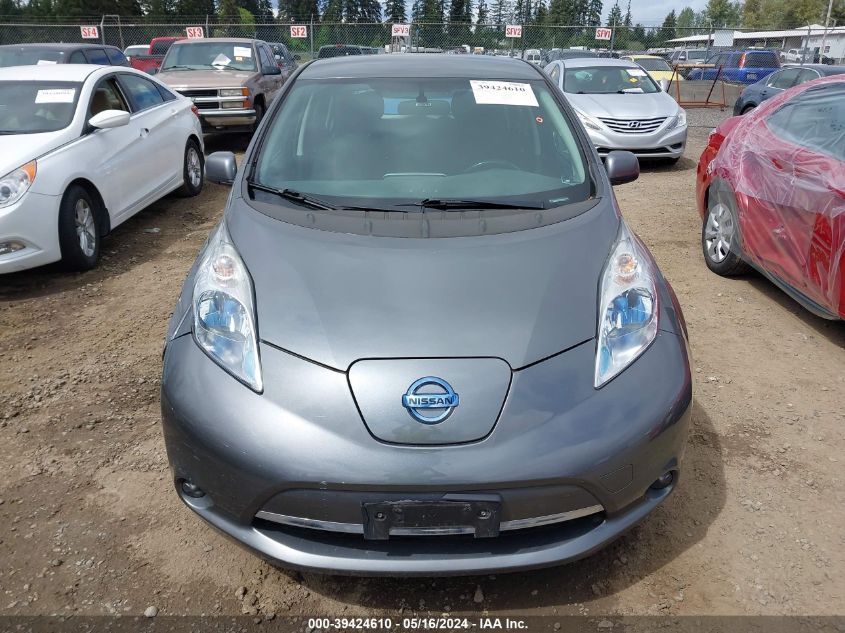 2014 Nissan Leaf S VIN: 1N4AZ0CP1EC330423 Lot: 39424610