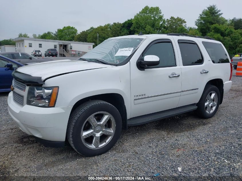 2013 Chevrolet Tahoe Ltz VIN: 1GNSKCE00DR100122 Lot: 39424636