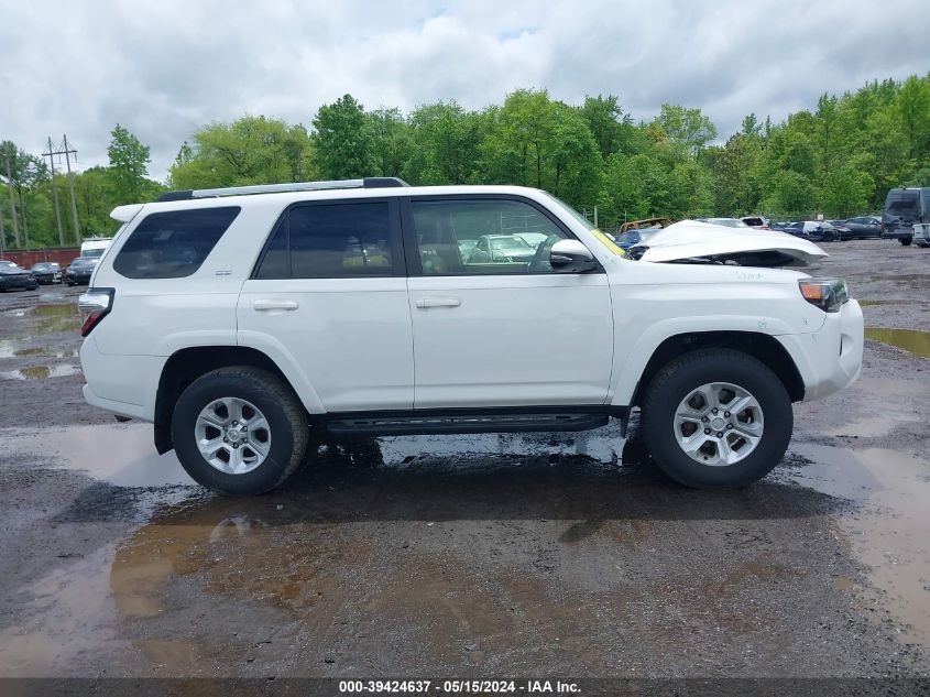 2019 Toyota 4Runner Sr5 Premium VIN: JTEBU5JR1K5696473 Lot: 39424637