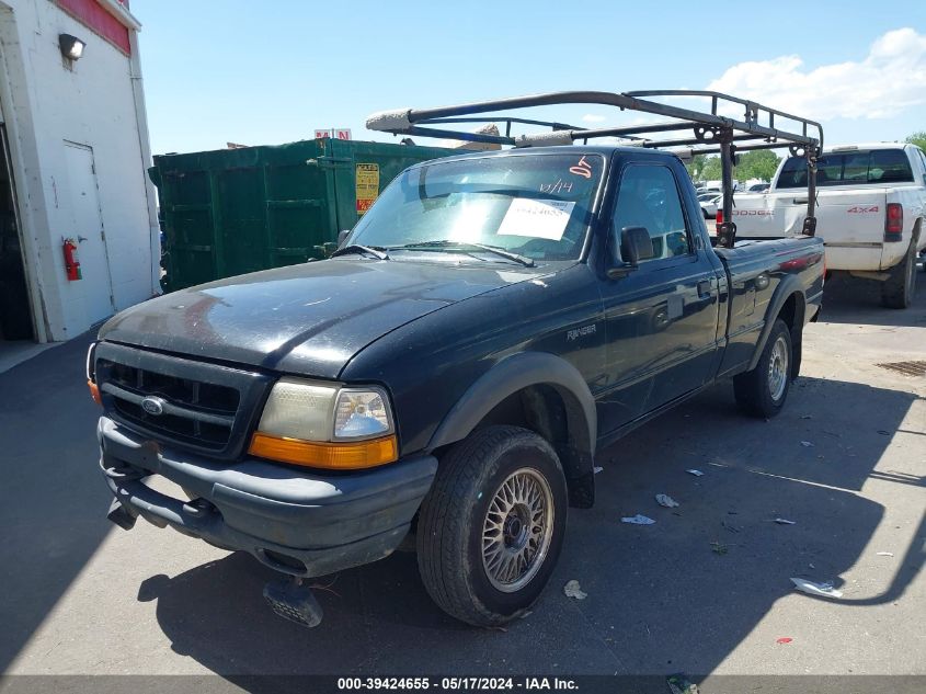 1999 Ford Ranger Xl/Xlt VIN: 1FTYR11V9XPB20213 Lot: 39424655