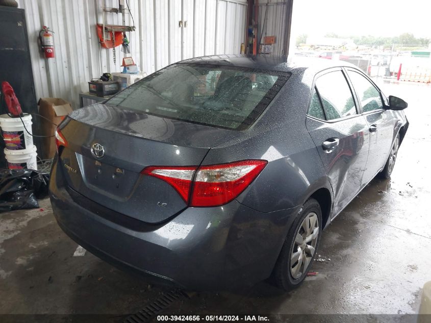 2015 Toyota Corolla Le VIN: 5YFBURHE3FP290945 Lot: 39424656