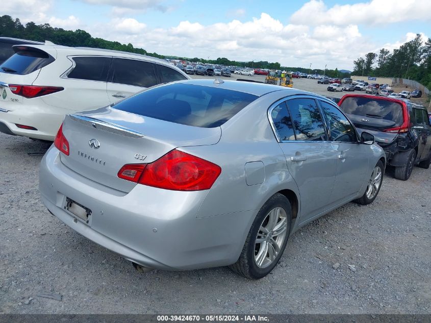 2013 Infiniti G37 Journey VIN: JN1CV6AP4DM304267 Lot: 39424670