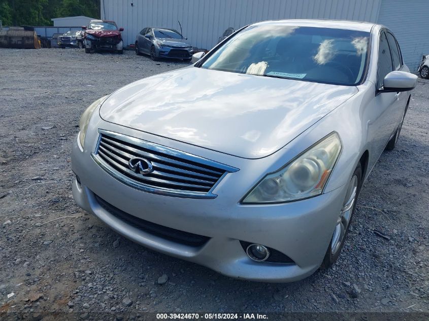 2013 Infiniti G37 Journey VIN: JN1CV6AP4DM304267 Lot: 39424670