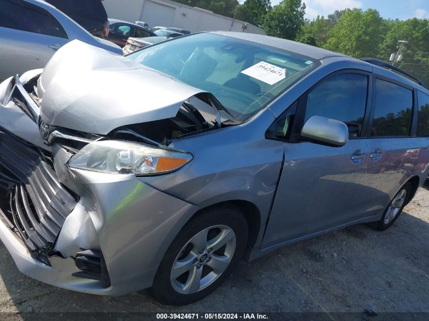 2018 Toyota Sienna Le 8 Passenger VIN: 5TDKZ3DC5JS959252 Lot: 39424671