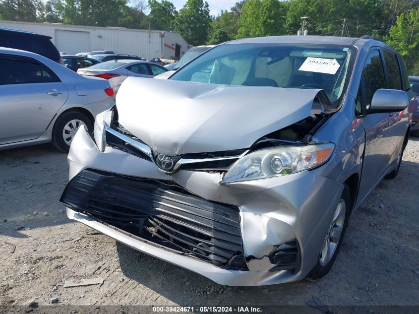 2018 Toyota Sienna Le 8 Passenger VIN: 5TDKZ3DC5JS959252 Lot: 39424671