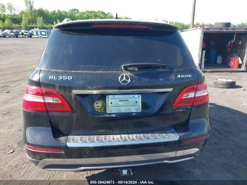 2014 Mercedes-Benz Ml 350 4Matic VIN: 4JGDA5HB2EA339504 Lot: 39424673