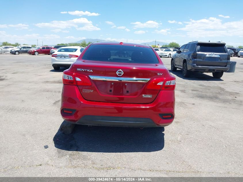 2019 Nissan Sentra Sv VIN: 3N1AB7AP8KY391915 Lot: 39424674