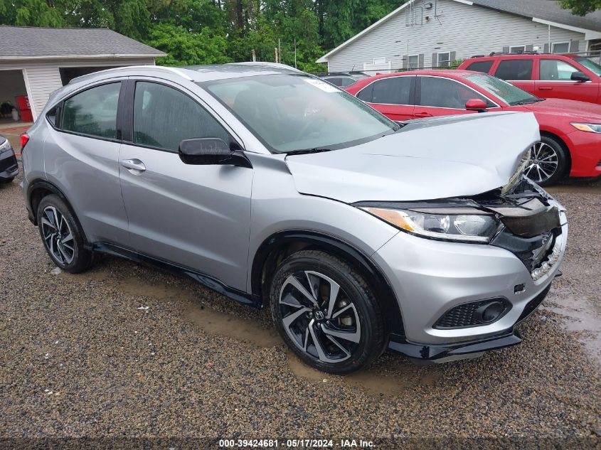 2019 Honda Hr-V Sport VIN: 3CZRU6H16KG725736 Lot: 39424681