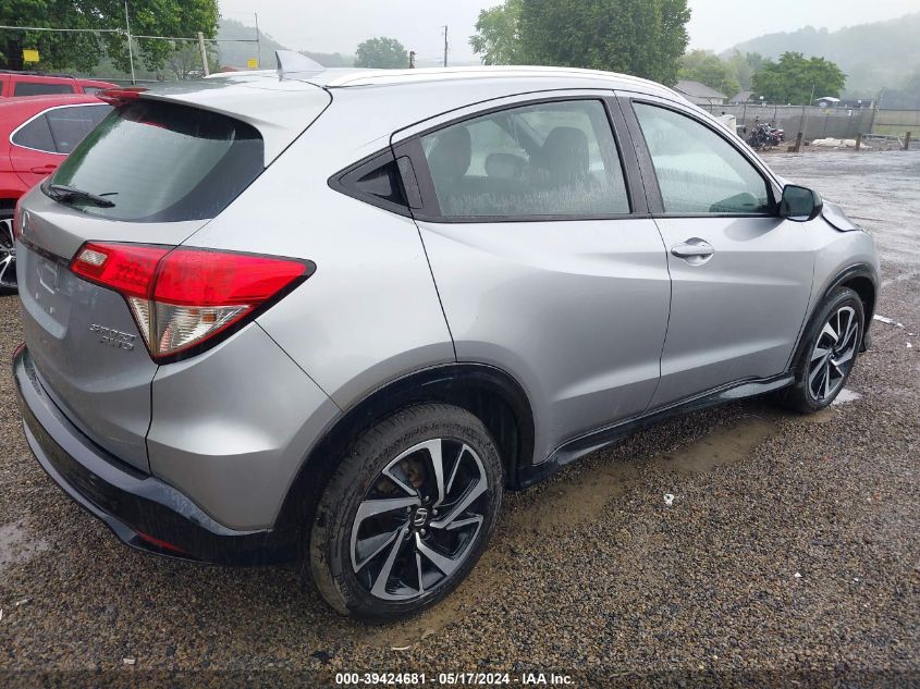 2019 Honda Hr-V Sport VIN: 3CZRU6H16KG725736 Lot: 39424681