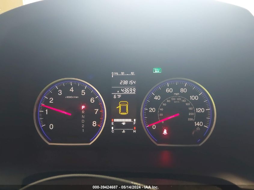 2008 Honda Cr-V Ex VIN: JHLRE38578C022410 Lot: 39424687