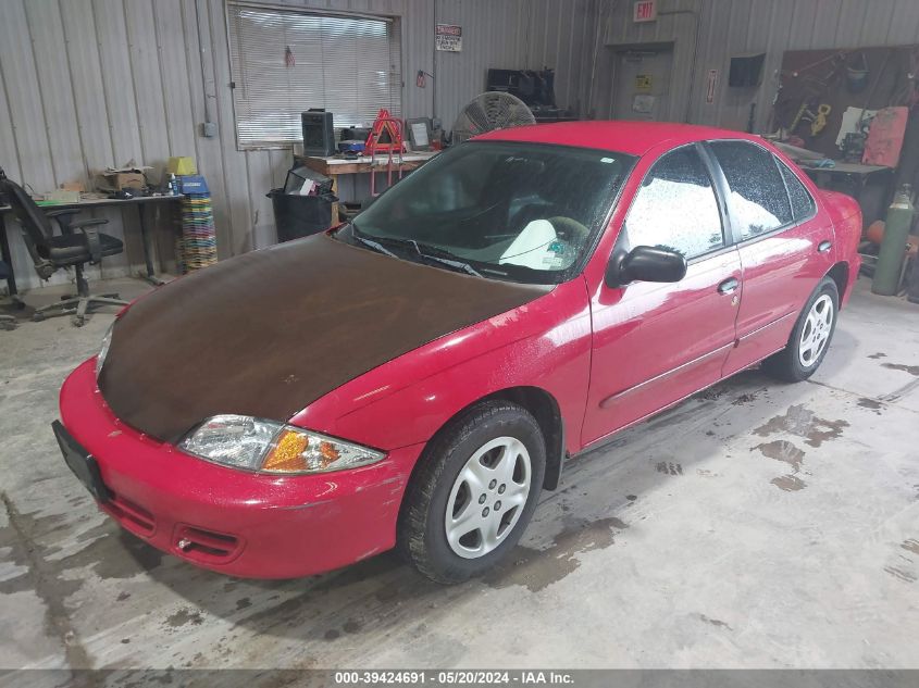 2002 Chevrolet Cavalier Ls VIN: 1G1JF524727476569 Lot: 39424691