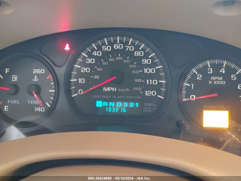 2002 Chevrolet Impala Ls VIN: 2G1WH55K729298073 Lot: 39424698