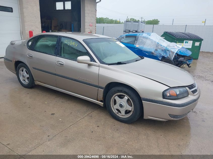 2002 Chevrolet Impala Ls VIN: 2G1WH55K729298073 Lot: 39424698