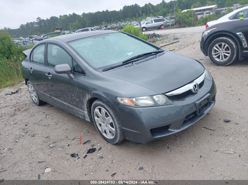 2009 Honda Civic Lx VIN: 2HGFA16519H368052 Lot: 39424703