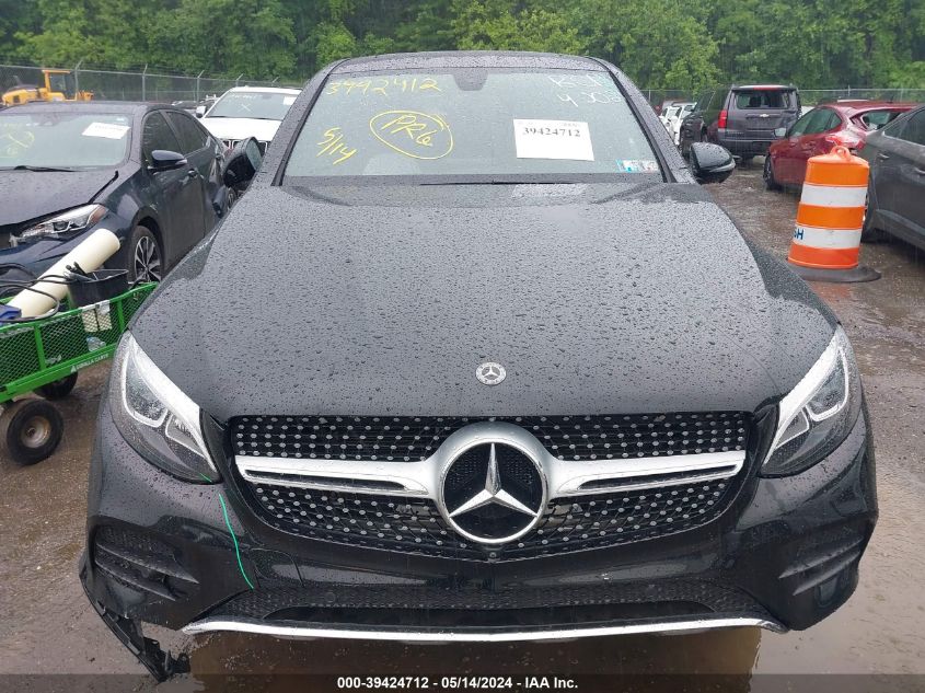 WDC0J4KB4KF633646 2019 Mercedes-Benz Glc 300 Coupe 4Matic