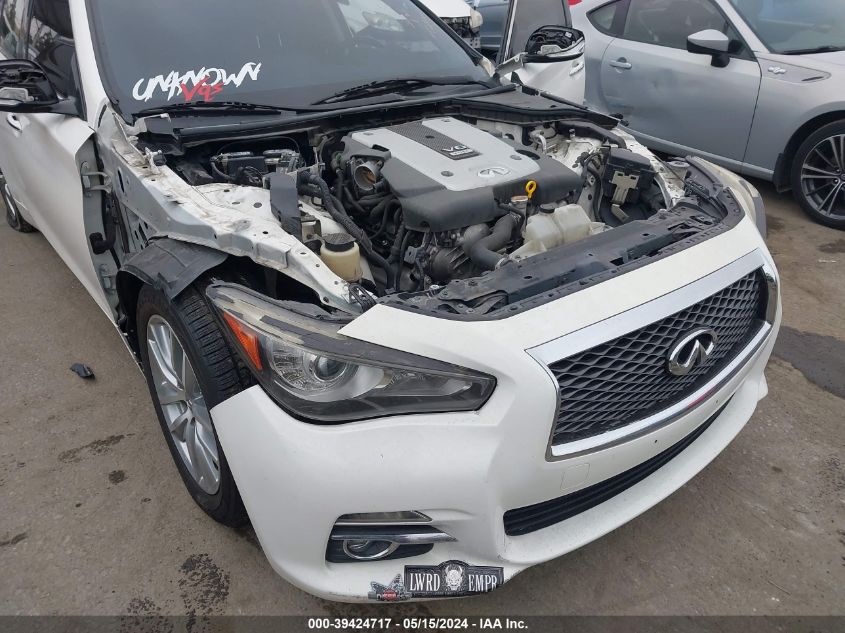 2015 Infiniti Q50 Premium VIN: JN1BV7AP2FM356114 Lot: 39424717