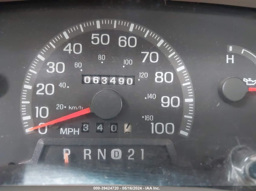 1997 Ford F-150 Standard/Xl/Xlt VIN: 1FTDF1727VKD60116 Lot: 39424720