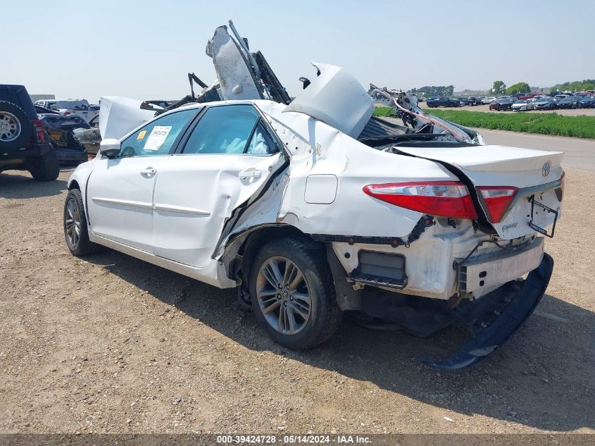 2016 Toyota Camry Se VIN: 4T1BF1FK6GU175664 Lot: 39424728