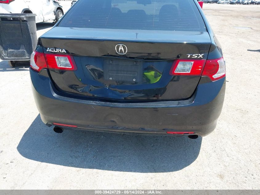 2010 Acura Tsx 2.4 VIN: JH4CU2F60AC027822 Lot: 39424729