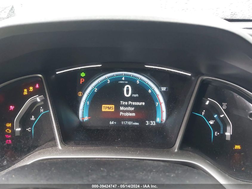 VIN 19XFC1F36HE025173 2017 HONDA CIVIC EX-T