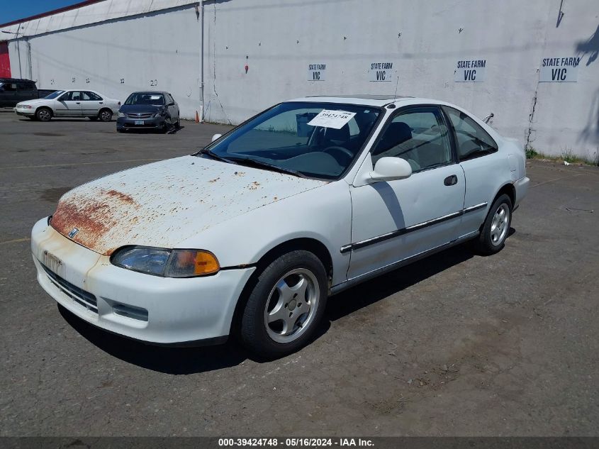 1995 Honda Civic Ex VIN: 2HGEJ1222SH564773 Lot: 39424748