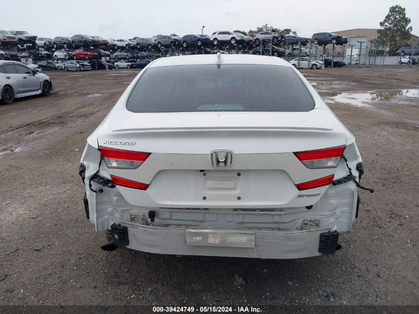 2018 Honda Accord Sport VIN: 1HGCV1F32JA147293 Lot: 39424749