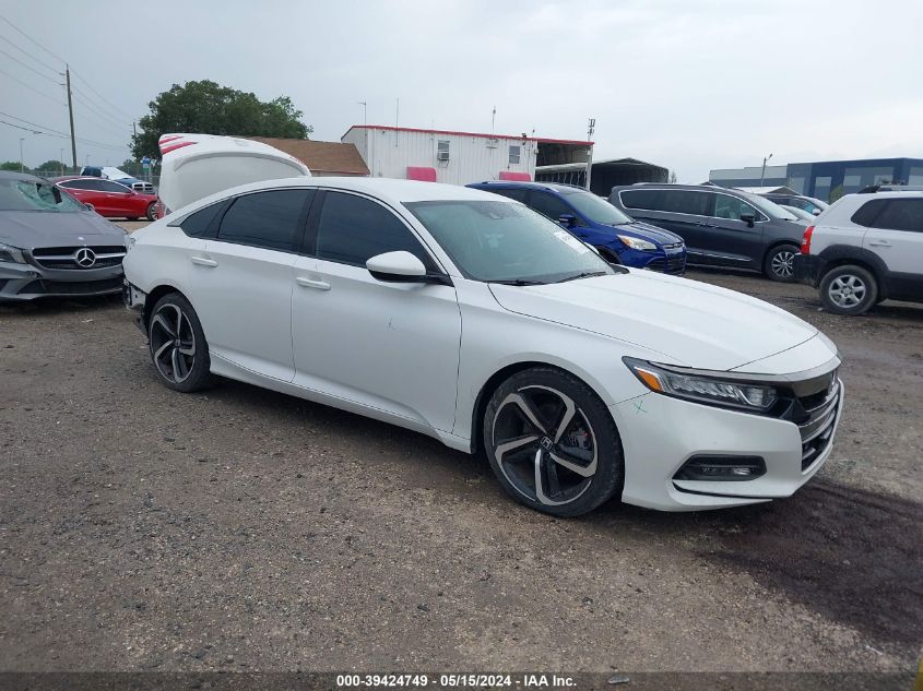 2018 Honda Accord Sport VIN: 1HGCV1F32JA147293 Lot: 39424749