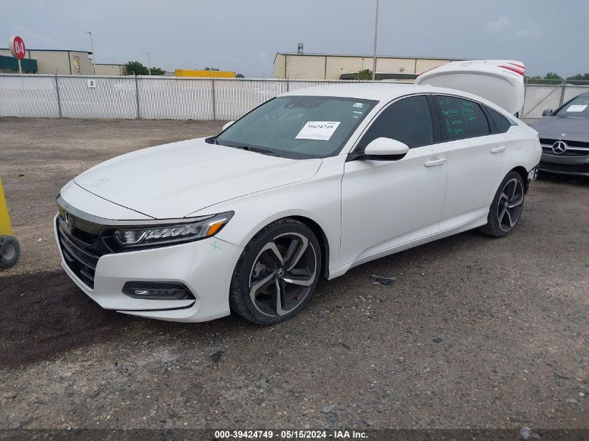 2018 Honda Accord Sport VIN: 1HGCV1F32JA147293 Lot: 39424749