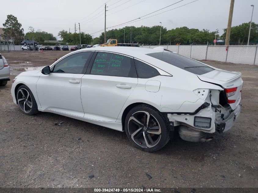 2018 Honda Accord Sport VIN: 1HGCV1F32JA147293 Lot: 39424749