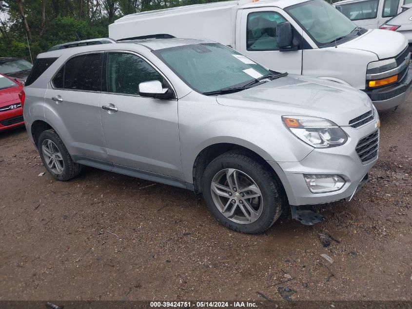 2016 Chevrolet Equinox Ltz VIN: 2GNALDEK3G1187835 Lot: 39424751