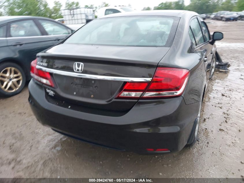 2013 Honda Civic Lx VIN: 19XFB2F57DE050619 Lot: 39424760