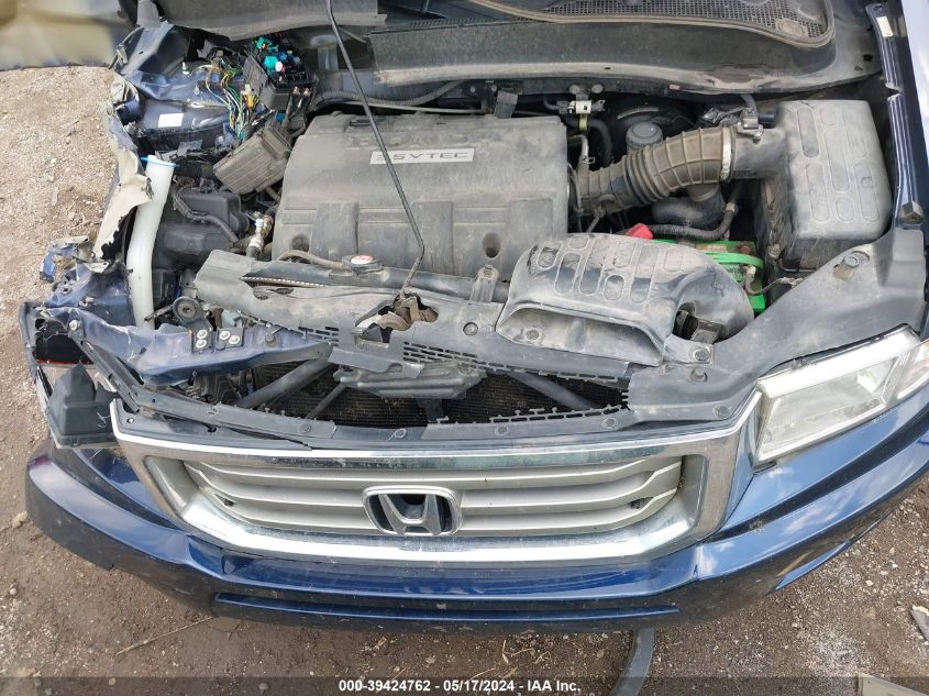 2014 Honda Ridgeline Rtl VIN: 5FPYK1F58EB002522 Lot: 39424762