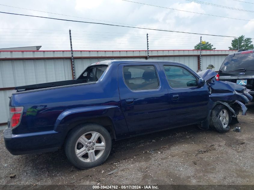 2014 Honda Ridgeline Rtl VIN: 5FPYK1F58EB002522 Lot: 39424762