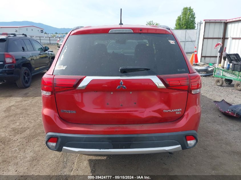 2016 Mitsubishi Outlander Sel VIN: JA4AZ3A39GZ059648 Lot: 39424777